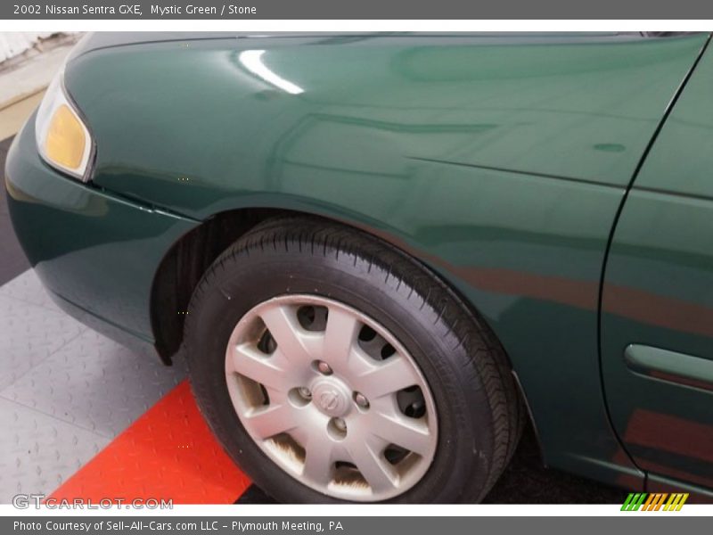 Mystic Green / Stone 2002 Nissan Sentra GXE