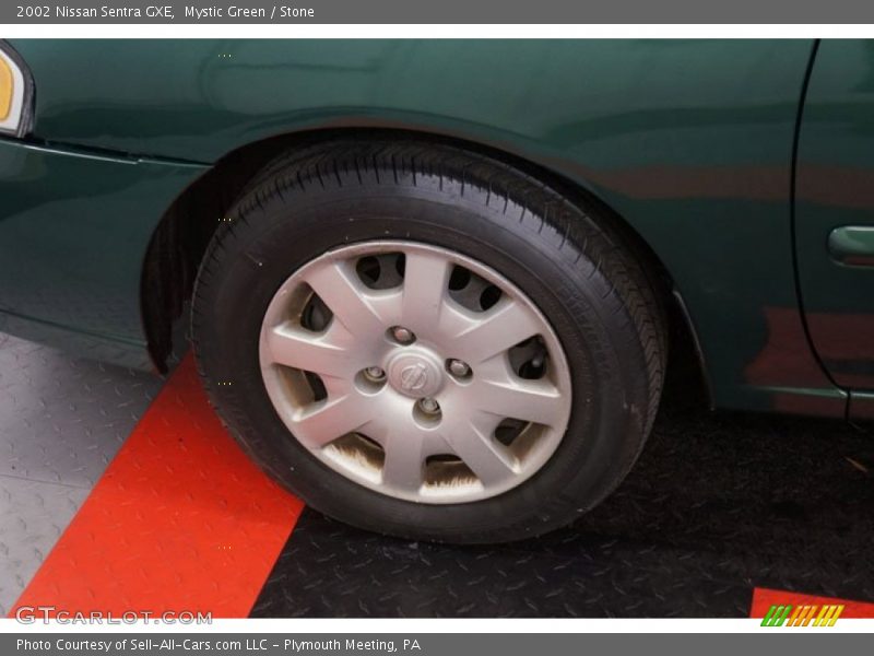 Mystic Green / Stone 2002 Nissan Sentra GXE