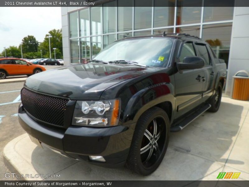Black / Ebony 2011 Chevrolet Avalanche LT 4x4
