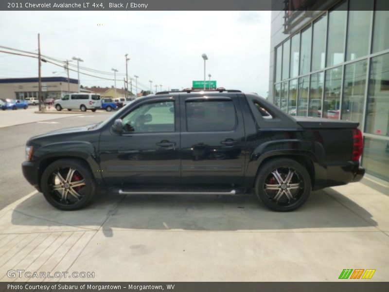 Black / Ebony 2011 Chevrolet Avalanche LT 4x4