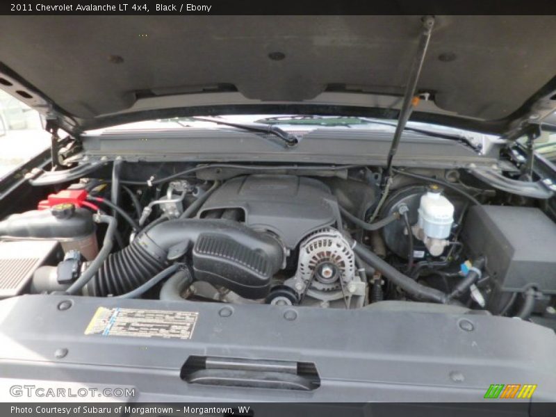 Black / Ebony 2011 Chevrolet Avalanche LT 4x4