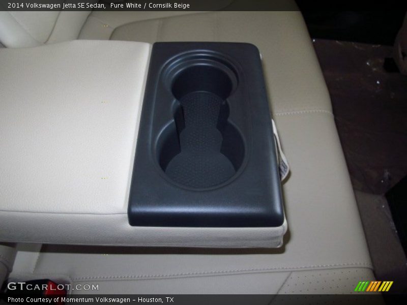 Pure White / Cornsilk Beige 2014 Volkswagen Jetta SE Sedan