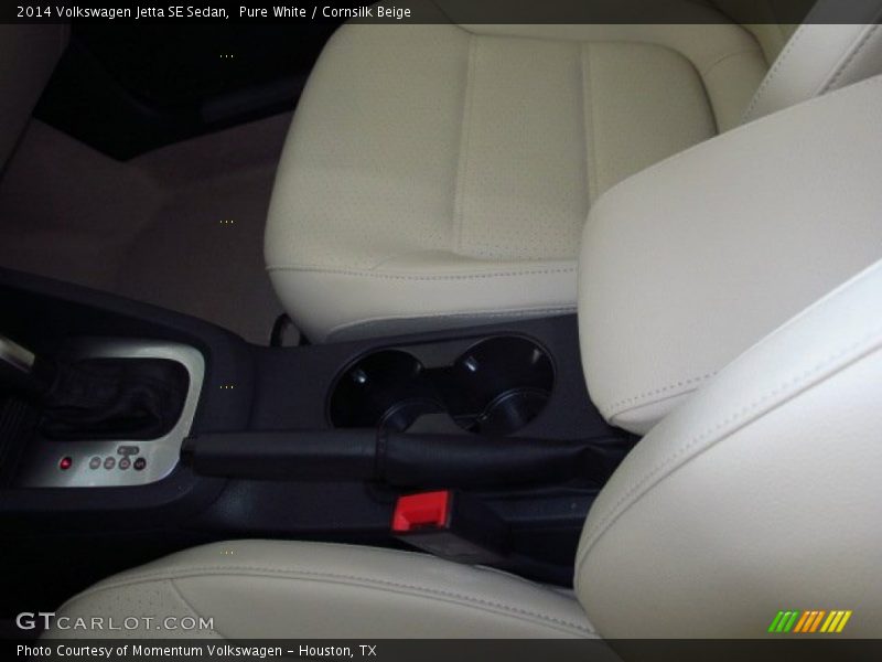 Pure White / Cornsilk Beige 2014 Volkswagen Jetta SE Sedan