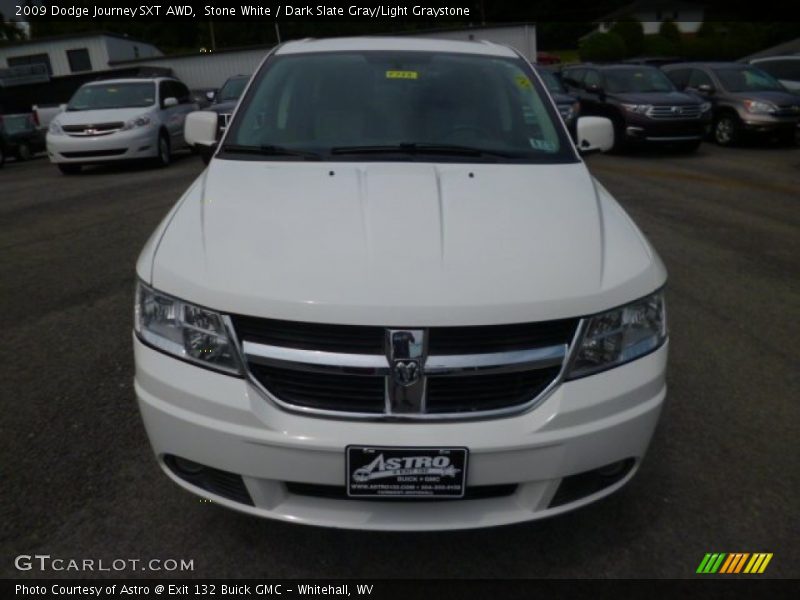 Stone White / Dark Slate Gray/Light Graystone 2009 Dodge Journey SXT AWD