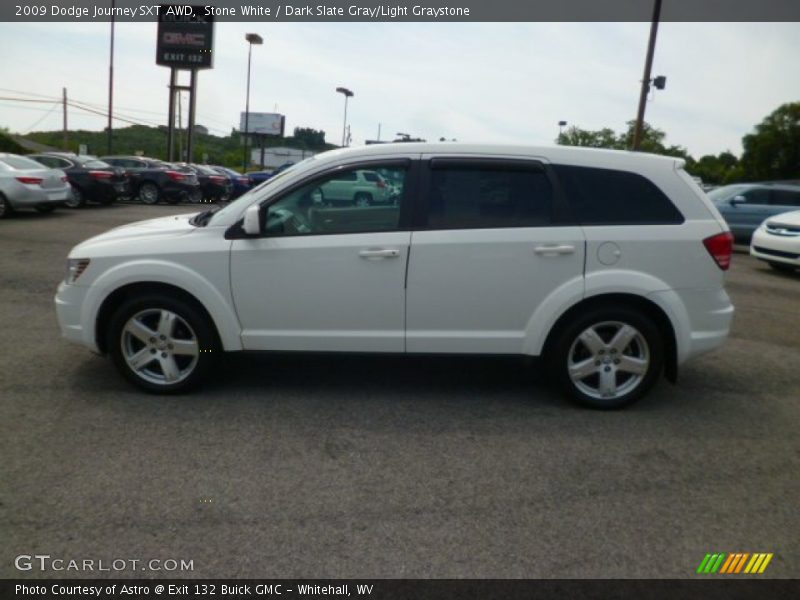 Stone White / Dark Slate Gray/Light Graystone 2009 Dodge Journey SXT AWD