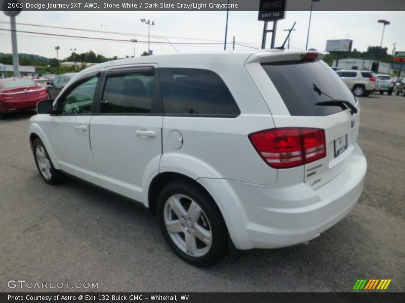 Stone White / Dark Slate Gray/Light Graystone 2009 Dodge Journey SXT AWD