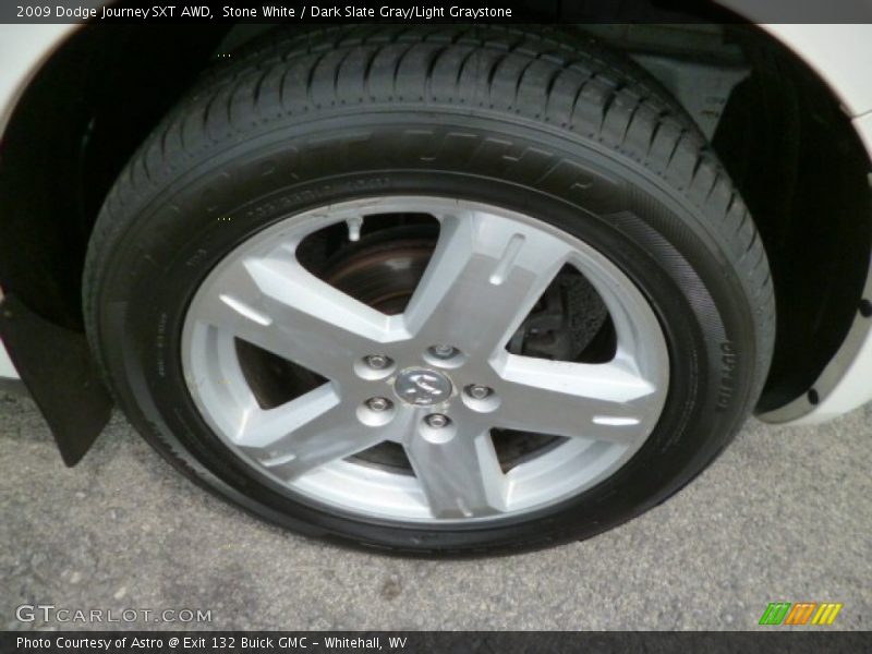 Stone White / Dark Slate Gray/Light Graystone 2009 Dodge Journey SXT AWD