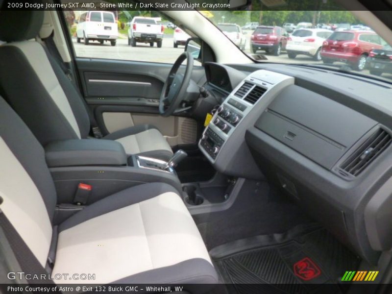 Stone White / Dark Slate Gray/Light Graystone 2009 Dodge Journey SXT AWD