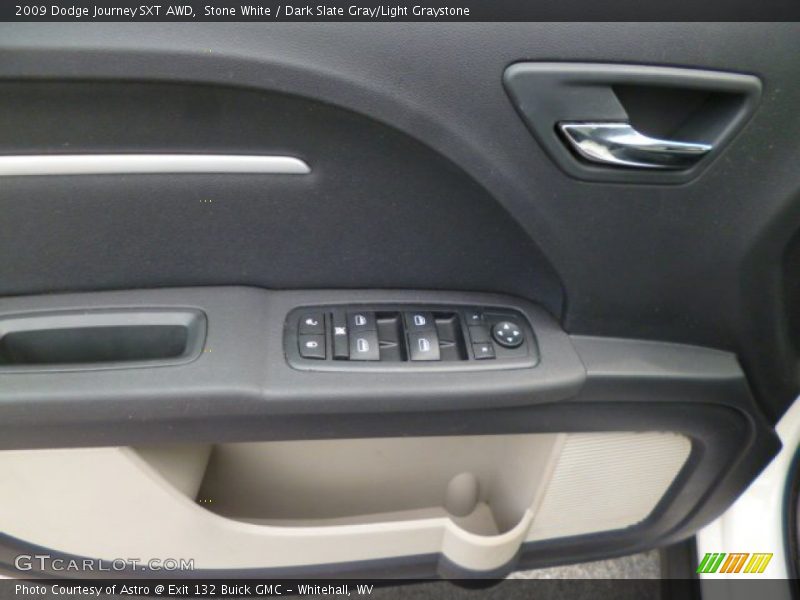 Stone White / Dark Slate Gray/Light Graystone 2009 Dodge Journey SXT AWD