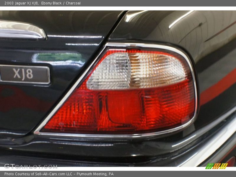 Ebony Black / Charcoal 2003 Jaguar XJ XJ8