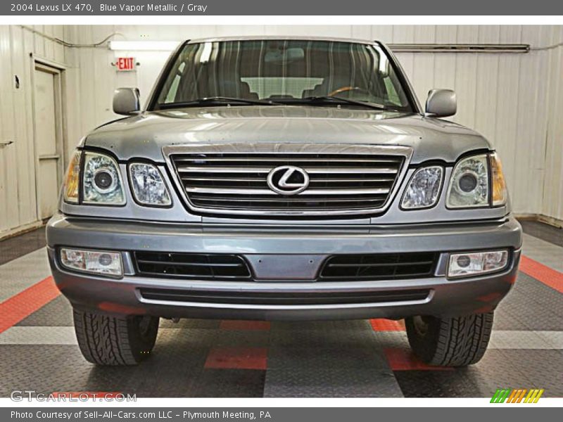 Blue Vapor Metallic / Gray 2004 Lexus LX 470
