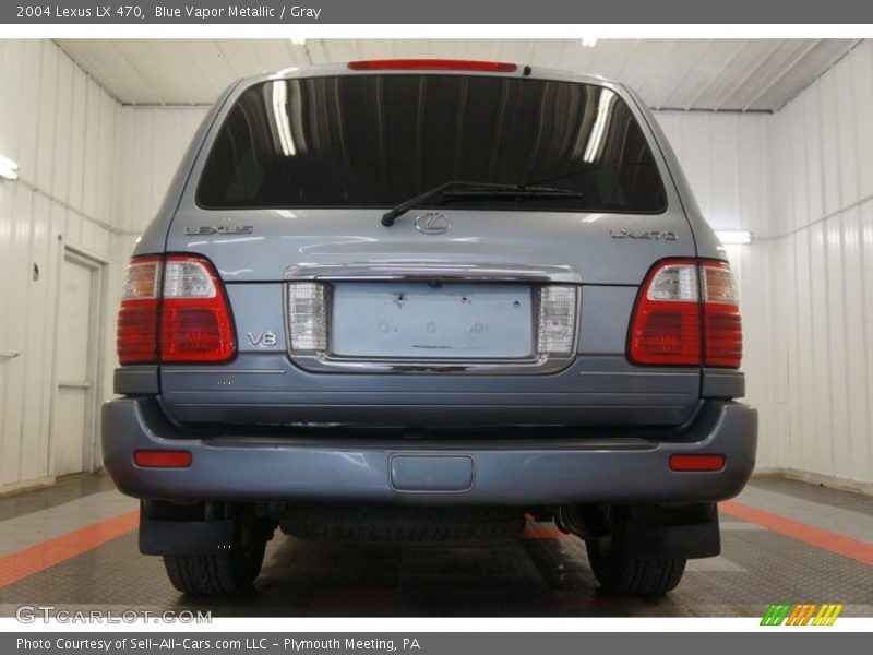 Blue Vapor Metallic / Gray 2004 Lexus LX 470