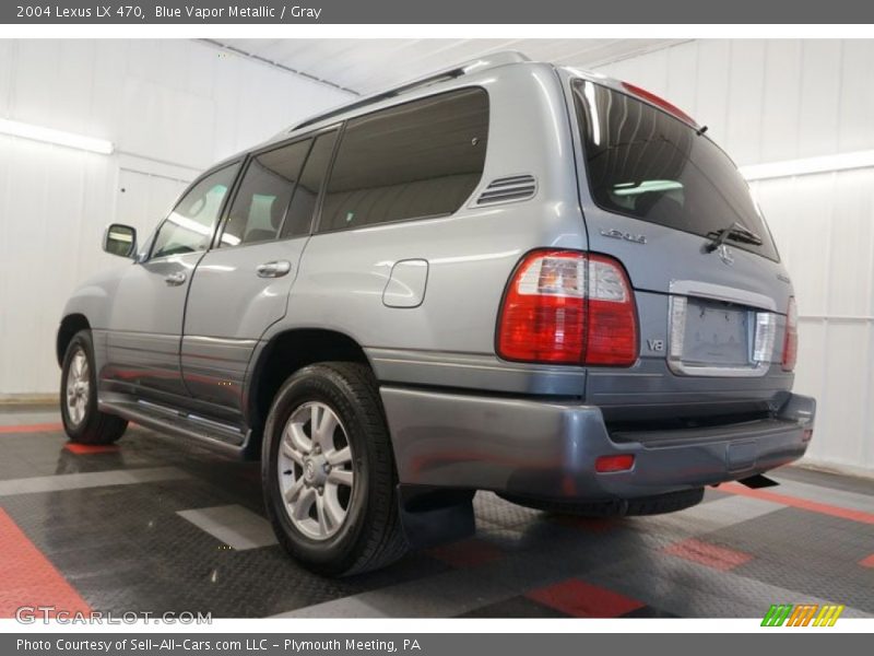 Blue Vapor Metallic / Gray 2004 Lexus LX 470