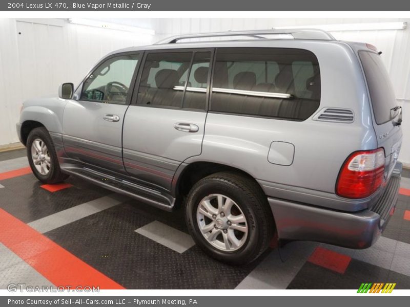 Blue Vapor Metallic / Gray 2004 Lexus LX 470