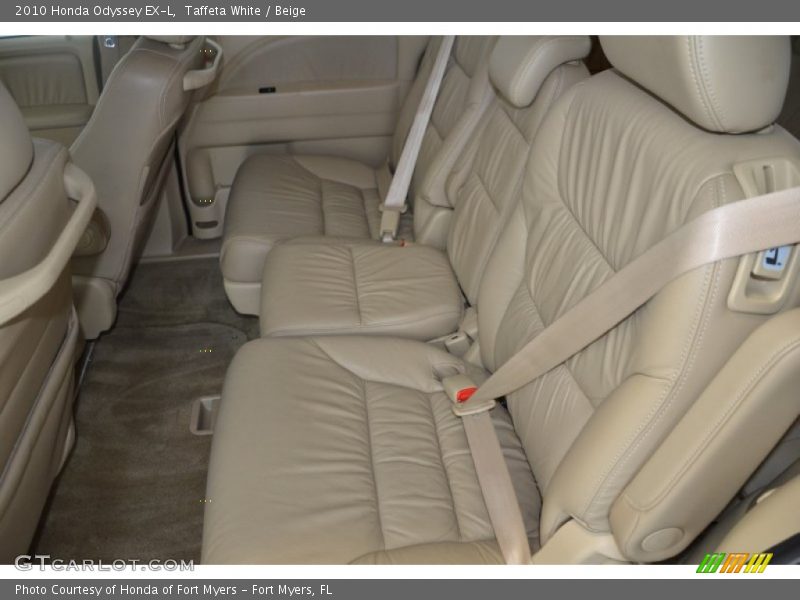 Taffeta White / Beige 2010 Honda Odyssey EX-L