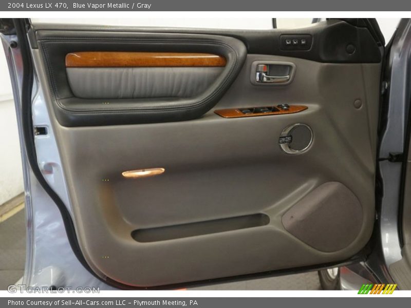 Blue Vapor Metallic / Gray 2004 Lexus LX 470