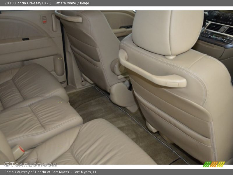 Taffeta White / Beige 2010 Honda Odyssey EX-L