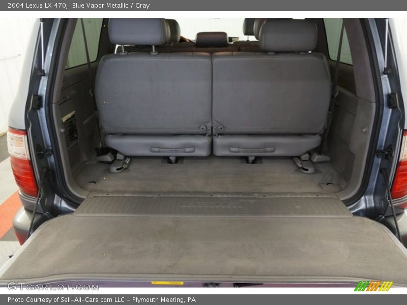 Blue Vapor Metallic / Gray 2004 Lexus LX 470