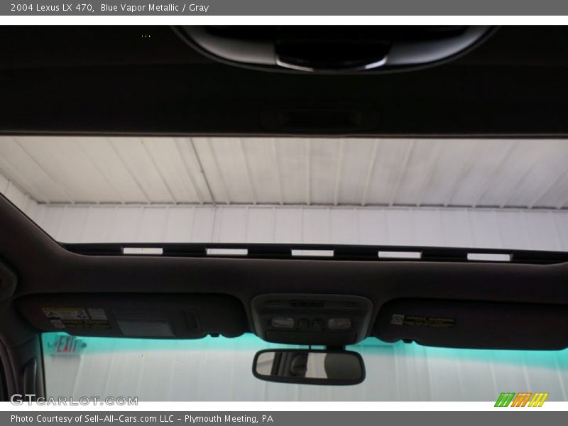 Blue Vapor Metallic / Gray 2004 Lexus LX 470