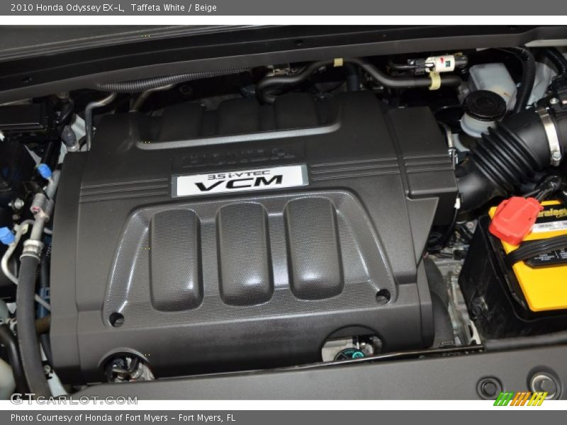 Taffeta White / Beige 2010 Honda Odyssey EX-L