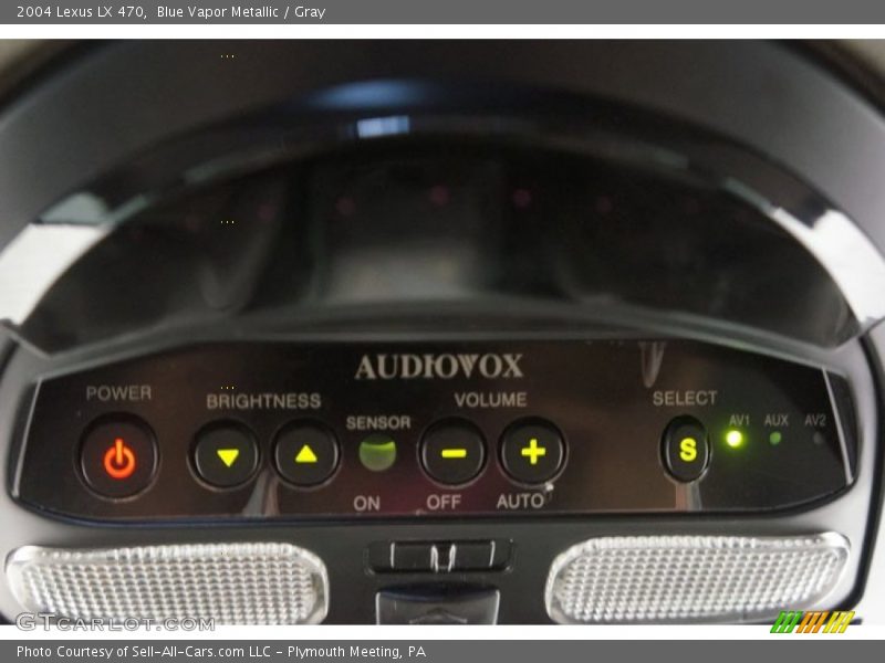 Blue Vapor Metallic / Gray 2004 Lexus LX 470