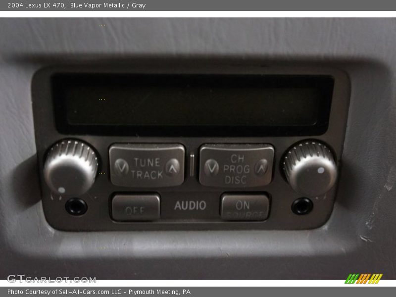 Blue Vapor Metallic / Gray 2004 Lexus LX 470