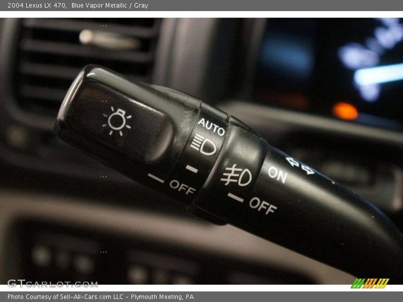 Blue Vapor Metallic / Gray 2004 Lexus LX 470