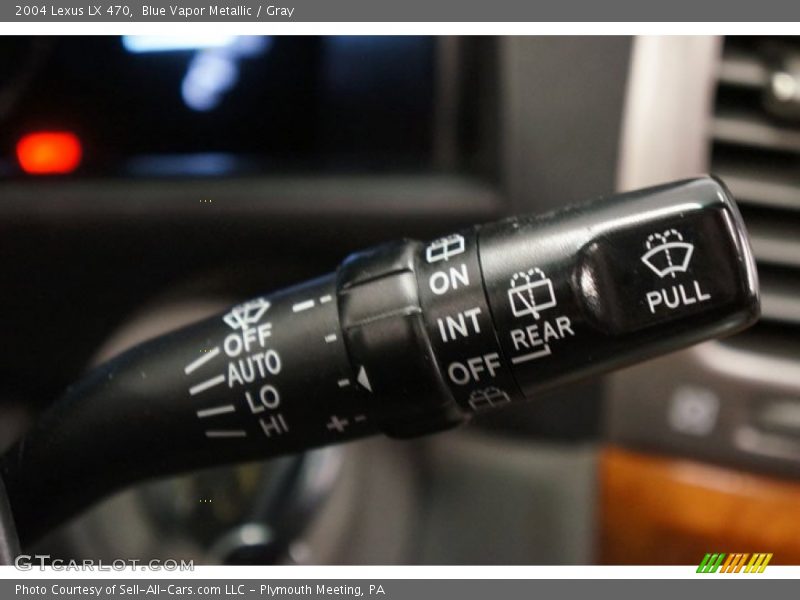 Blue Vapor Metallic / Gray 2004 Lexus LX 470