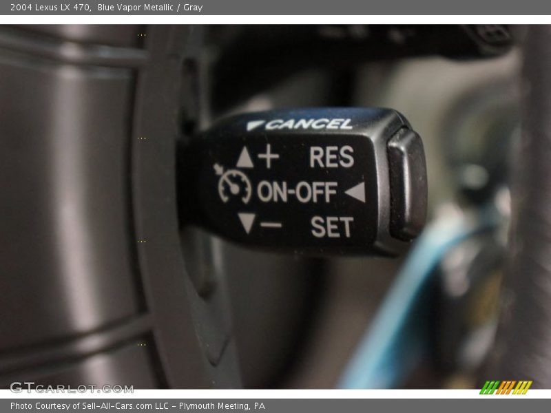 Blue Vapor Metallic / Gray 2004 Lexus LX 470