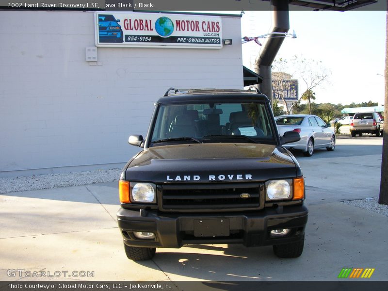 Java Black / Black 2002 Land Rover Discovery II SE