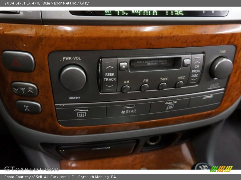 Blue Vapor Metallic / Gray 2004 Lexus LX 470