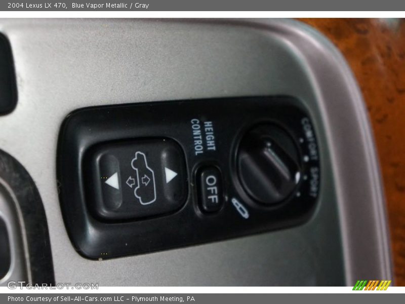 Blue Vapor Metallic / Gray 2004 Lexus LX 470