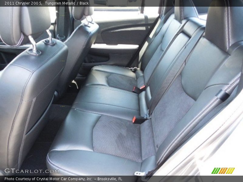 Tungsten Metallic / Black 2011 Chrysler 200 S