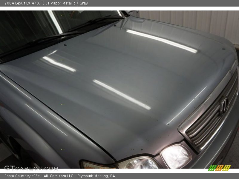 Blue Vapor Metallic / Gray 2004 Lexus LX 470