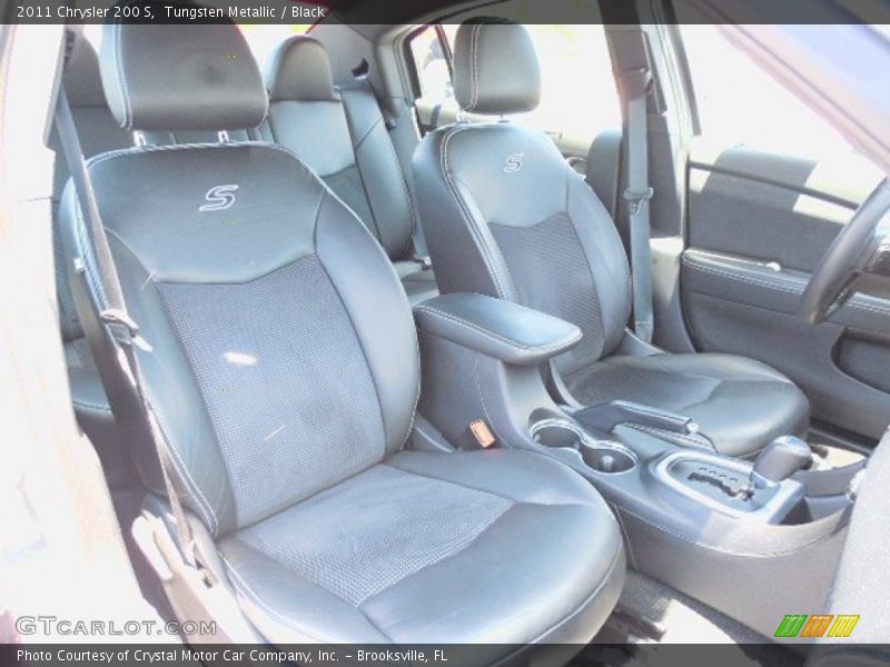Tungsten Metallic / Black 2011 Chrysler 200 S