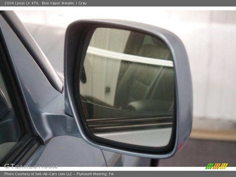 Blue Vapor Metallic / Gray 2004 Lexus LX 470