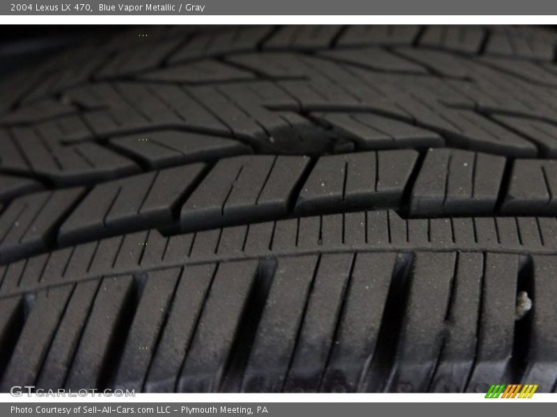 Blue Vapor Metallic / Gray 2004 Lexus LX 470