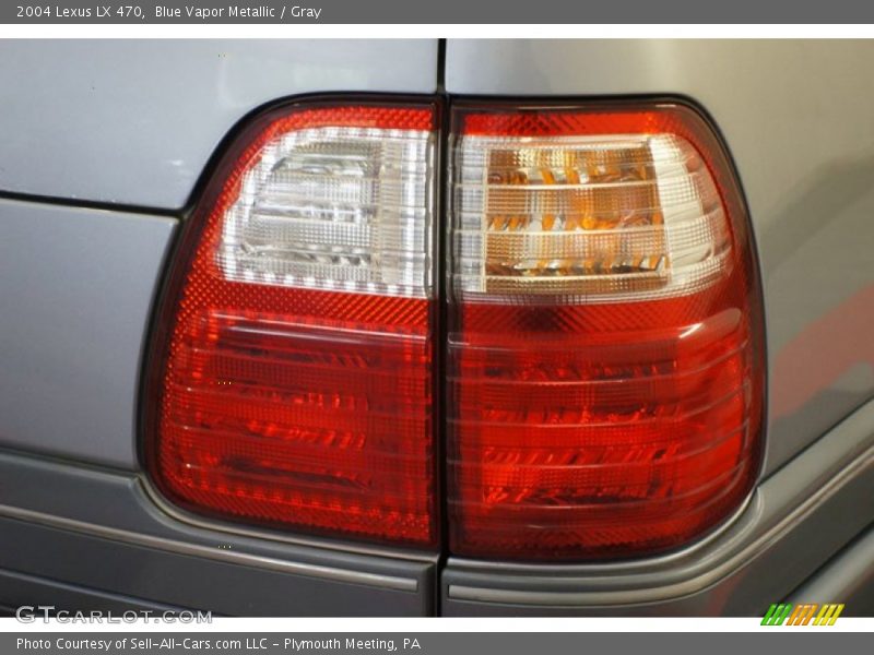 Blue Vapor Metallic / Gray 2004 Lexus LX 470