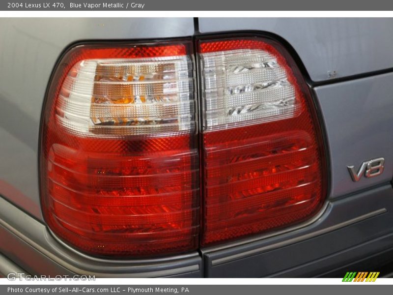 Blue Vapor Metallic / Gray 2004 Lexus LX 470
