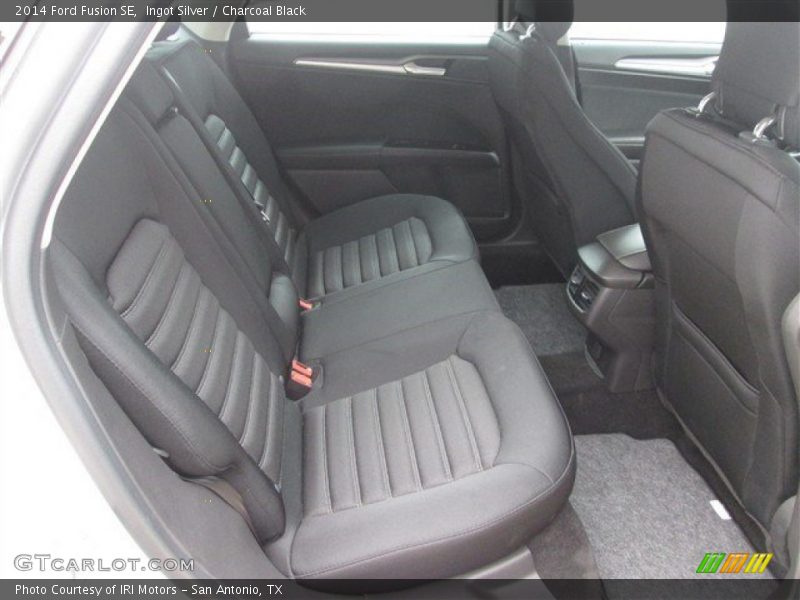 Ingot Silver / Charcoal Black 2014 Ford Fusion SE