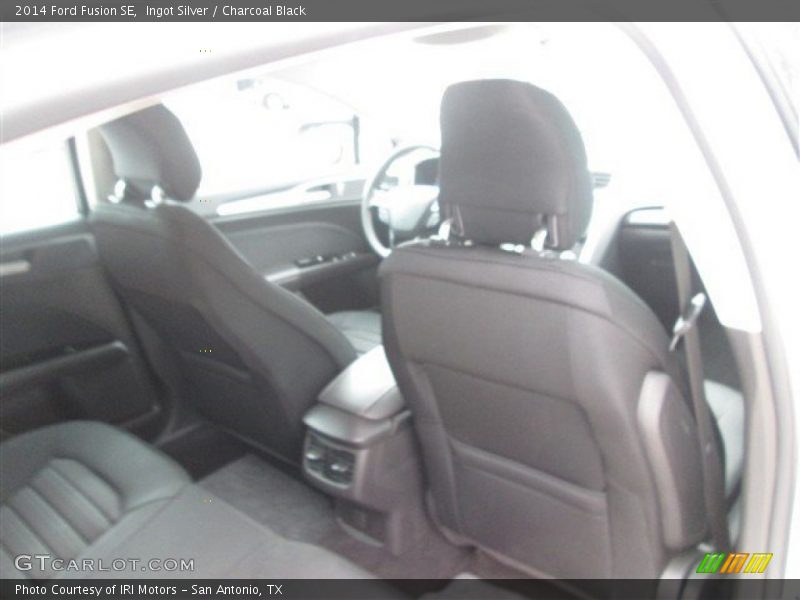 Ingot Silver / Charcoal Black 2014 Ford Fusion SE