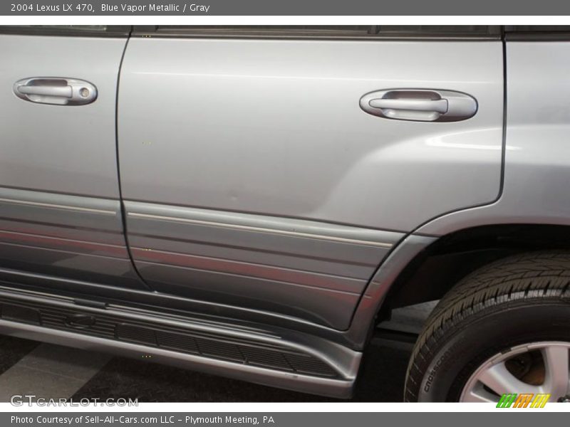 Blue Vapor Metallic / Gray 2004 Lexus LX 470