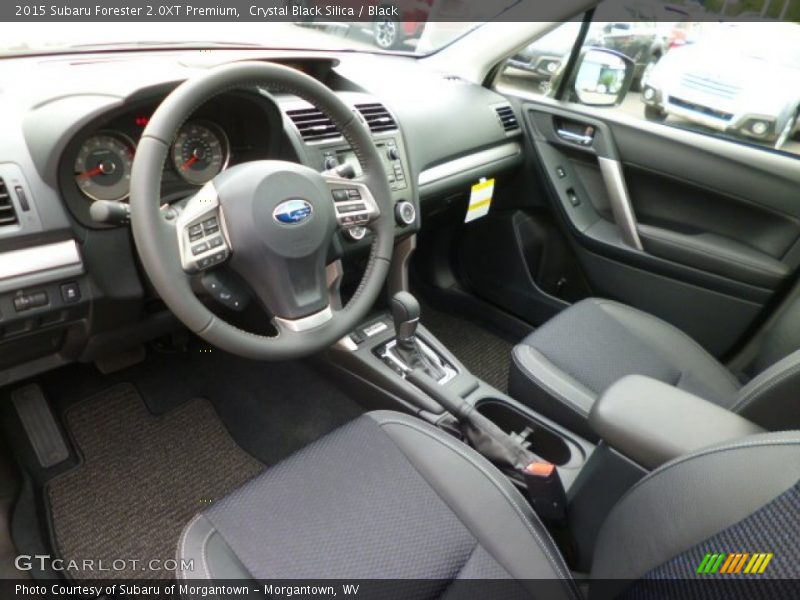 Crystal Black Silica / Black 2015 Subaru Forester 2.0XT Premium