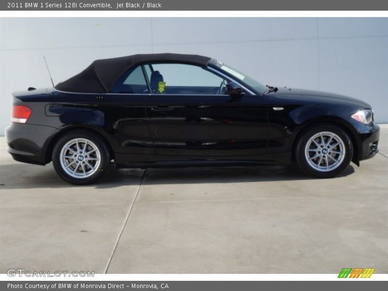 Jet Black / Black 2011 BMW 1 Series 128i Convertible