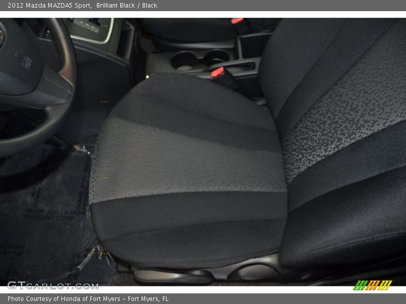 Brilliant Black / Black 2012 Mazda MAZDA5 Sport