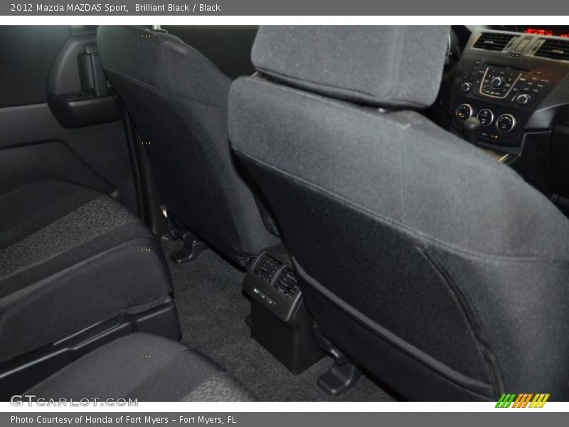 Brilliant Black / Black 2012 Mazda MAZDA5 Sport