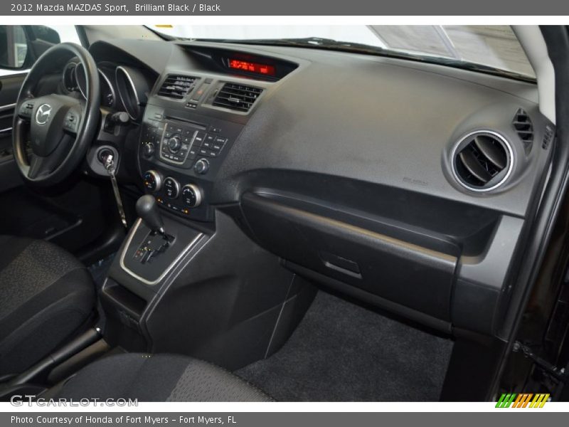 Brilliant Black / Black 2012 Mazda MAZDA5 Sport