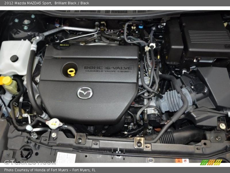 Brilliant Black / Black 2012 Mazda MAZDA5 Sport