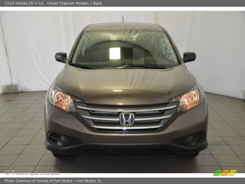 Urban Titanium Metallic / Black 2014 Honda CR-V LX