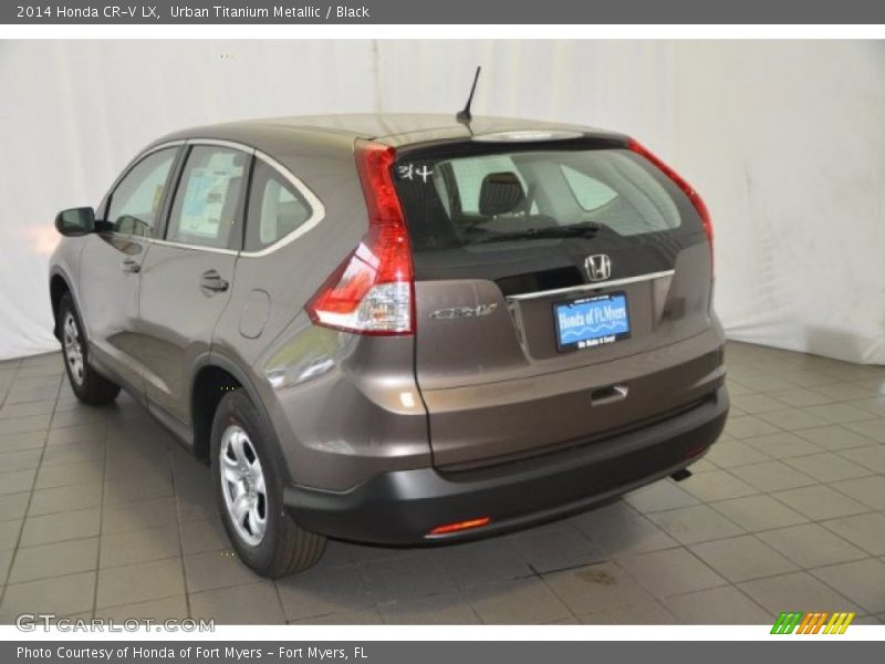 Urban Titanium Metallic / Black 2014 Honda CR-V LX